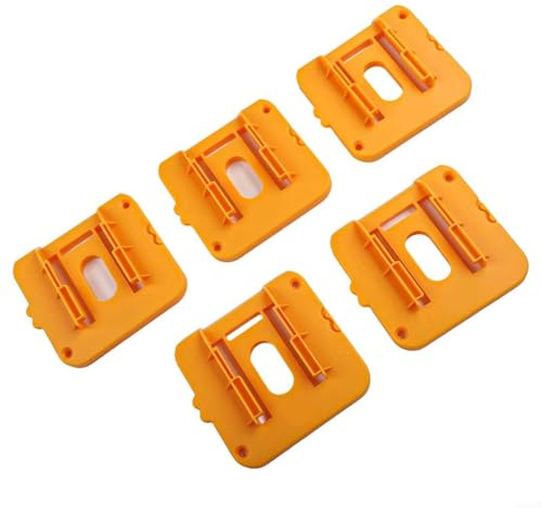 EXTRWORY Supports de batterie et 3 supports de montage pour perceuse, supports de batterie, support de batterie et porte-outils, support mural pour outils électriques