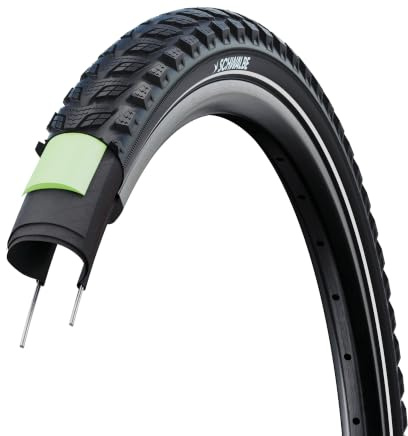 Schwalbe Marathon 365 - Performance Line Drahtreifen Fahrradreifen, Black/Reflex, 28 x 2.15