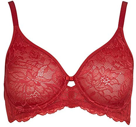 Triumph Damen Bügel-BH Amourette Charm W02, Spicy Red, 80G