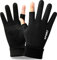 LassZone Fingerlose Handschuhe für Damen und Herren, für Handy, Spiele, Radfahren, Laufen, Wandern, Fahren, offene Finger, Touchscreen-Fleece, Winter, warme Handschuhe Fäustlinge