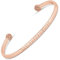 SIMPLE PLEDGE | Seelenschwester Armreif | Armband Damen mit Gravur in Silber, Gold, Roségold | Perfekt als Schmuck Geschenk | Blindgravur