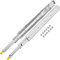 VEVOR Glissières de Tiroir avec Verrouillage à Billes 2 PCS 96,5 cm Coulisses Tiroir Extension 3 Sections 193 cm Acier Laminé à Froid 225 kg Montage Latéral pour Étagère Armoire Industriel, Argent
