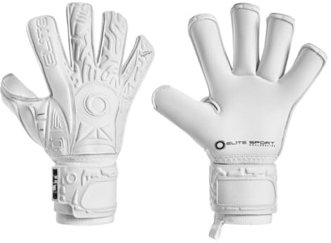 Elite Sports Solo Torwarthandschuhe, Weiß