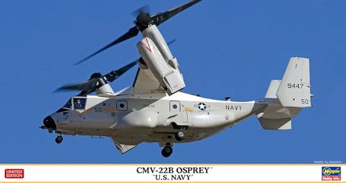 Hasegawa 02410 US Navy CMV-22B Osprey, U.S. Navy, Plastic Model