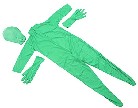 Traje de Pantallas, Diseño Dividido Traje de Pantalla Verde Amplia Aplicación Fácil de Usar para Fotos (180cm)