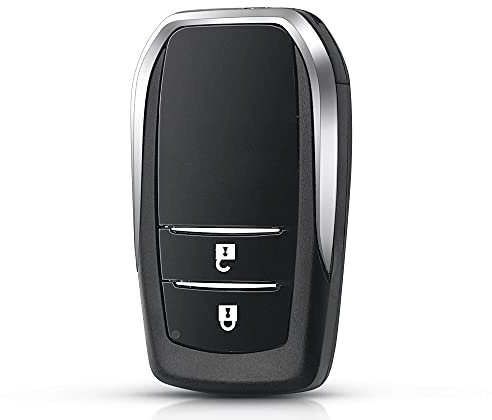 Coque de télécommande 2/3/4 boutons compatible avec Toyota Chr C-hr Land Cruiser 200 Clé intelligente d'entrée sans clé (couleur : modèle 6 berline)