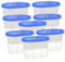 Set of 8 x 500ml Small Dehumidifier & Damp Absorber for Mold | Interior Dehumidifiers for Home, Bedroom, Wardrobe, Kitchen | Portable, Reusable Moisture Absorber & Powerful Condensation Remover