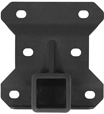 Placa De Enganche Del Receptor De Remolque UTV De Acero Vomeko Con Acabado Arrugado Mate Para Placas De Remolque De Acero CanAm Maverick X3 Placa De Bisagra