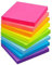 76x76 mm Haftnotizen Set, Klebezettel in 8 Farben, Neon- und Pastelltöne, 82 Blatt/Block,8 Blöcke/Packung, geeignet für Meetings, Büro, Schule und Zuhause
