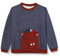 Fred's World by Green Cotton Hello Monster Sweatshirt