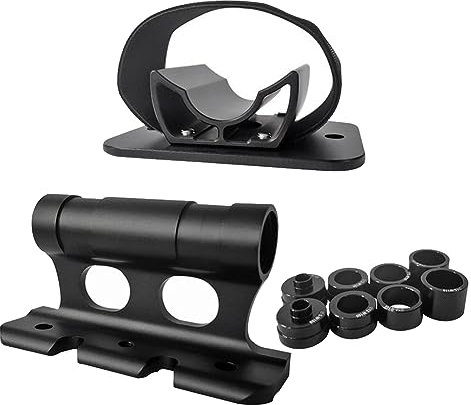 LAUGHERER Bike Fork Mount Black Bicycle Fork Mount Truck Block Car Roof Rack Carrier Quick Release Thru Axle Fitments