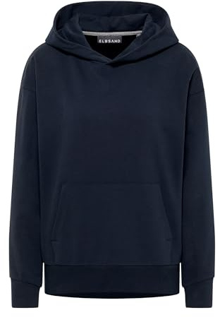 Elbsand Finele Damen Hoodie, Pullover mit Kapuze, locker geschnitten