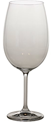 DONREGALOWEB Set de 6 Copas de Cristal de Bohemia de Vino en Color Transparente