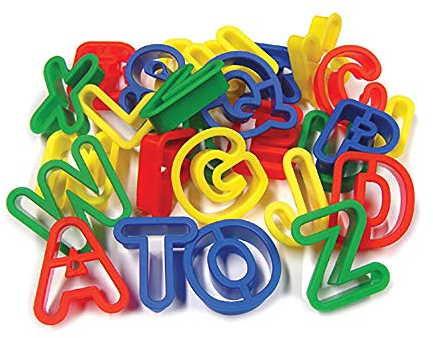 Major Brushes Lot de 26 emporte-pièces alphabet majuscules