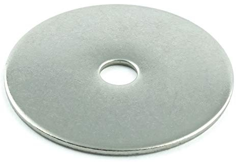 Eisenwaren2000 | M8 Karosseriescheiben 8,4 X 50 mm (10 Stück) - Beilagscheiben - Kotflügelscheiben - Edelstahl A2 V2A - rostfrei