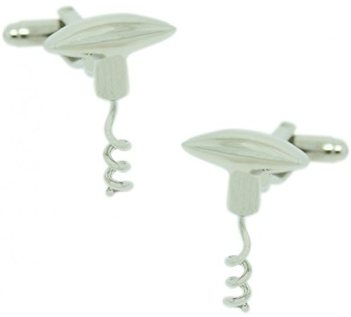 MasGemelos - Boutons de manchette tire-bouchon de T