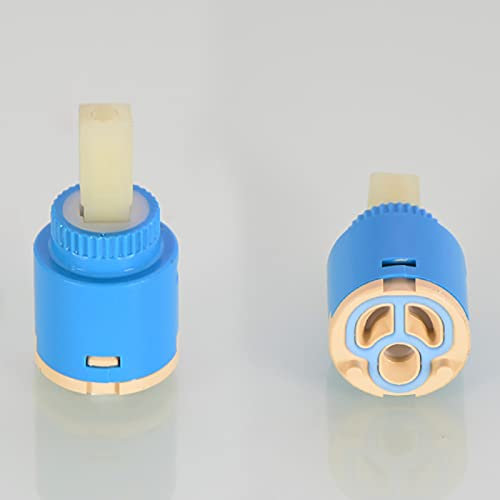 25/30/35/40MM Wasserhahnkartusche Wasserhahnkartusche Ersatzkartusche Keramikscheibenkartusche Wasserhahn Ersatzteil Keramikkartusche,G-25mm