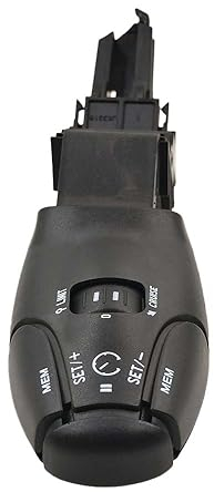 CANTONDZ 6242Z9 Interruptor de Control de crucero Interruptor de control de velocidad Compatible con Citroën C2 Peugeot 307 308 408 206 207 301 3008 6242.Z9 (8 pines)