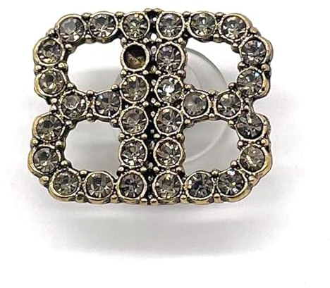 YOGAYE 1pcs Jewelry Metal Shoe Charms Diamond Crown Shoe Accessories Decorations Fit Women Girls Gifts