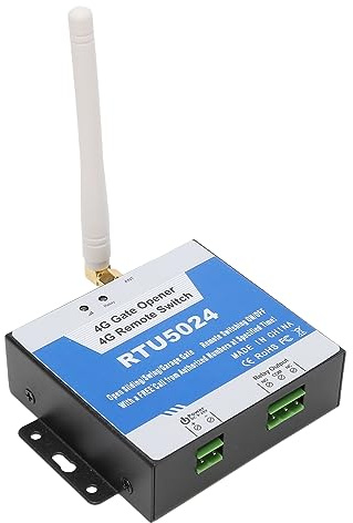 GSM-Toröffner, RTU5024 4G SMS-Mobiltelefon-Zugangscontroller Fernbedienungsschalter SMS-Türsteuerung, Smart-ID-Erkennung WiFi-Fernschalter Relaisschalter Türöffner