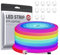 BTF-LIGHTING WS2811 RGB adressierbare 360 Grad Rund Netzförmig Neon LED Streifen 5M 50LEDs/M DC5V IP67 Wasserdicht Nylon Flexibel Traum Farben Lauflicht Effekt für Heimdekoration(Nur LED Streifen)