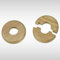 Dunnet Tools 2 Pack Radiator Pipe Covers Wooden 15mm Pipe Covers 4.5cm Wide Floor Rings for Radiator Pipes Easy to Install Snap On Oak Pipe Collars 15mm