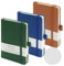 HOMEMARS Taccuino, Puntinato, Notebook, Taccuino a6, Confezione da 3 Diario, Taccuino Tascabile, 192Pagine, Diario di Viaggio, Verde Marrone Blu,14,4 cm x 9,6 cm, Bullet Dotted Journal A6