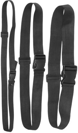 Holibanna 3stücke Teiliges Fanny Pack Gürtelverlängerungsset Verstellbare Gurtverlängerung Für Bauchtaschen Rucksack Und Gepäck Aus Strapazierfähigem Nylon