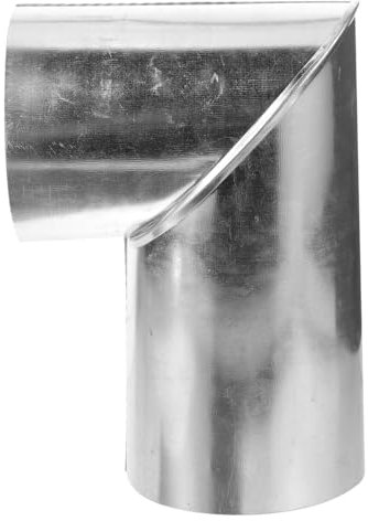 CRILSTYLEO Kaminabzug Ofenrohr Bogen Für Kamin Abgasrohr Ideal Für Schornstein Und Heizungsanwendungen Langlebig Und Hitzebeständig Zubehör Für Kamine Und Öfen Schornsteinlüftung Abgas