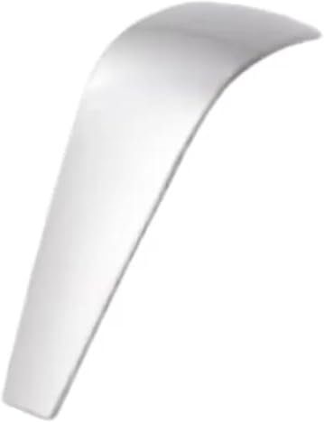 Für B&MW 3er E91 E90 E92 E93 2006-2012 Tuning ABS Kohlefaser Auto Handbremse Aufkleber Schaltknauf Abdeckung Schale Schaltknauf Kopf(Weiß)