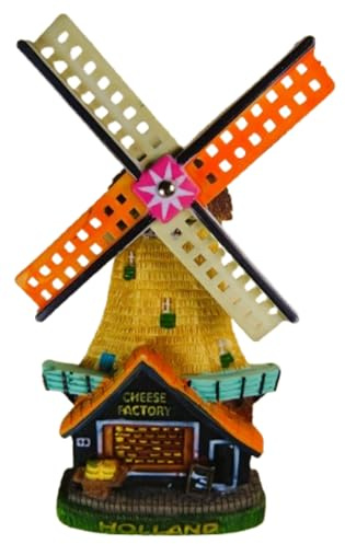 Souvenir Magnet Holland Windmühle Cheese Factory Käse 10 x 6,5 cm Kühlschrankmagnet GMTX 7936