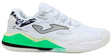 Joma SPIN 2502 Herren Weiß Schwarz Tennis/Padel Schuhe-