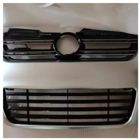 Griglia radiatore auto compatibile con VW Golf 5 R32, paraurti anteriore modificato, accessori auto(Pearl nickel)