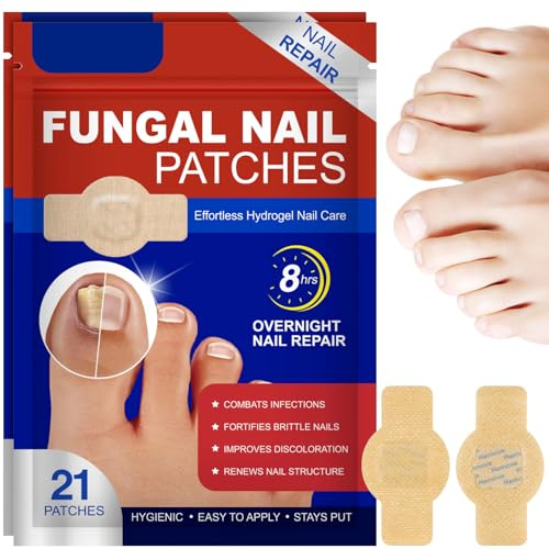42PCS Fungal Nail Patches, Patch pour Ongles des Pieds