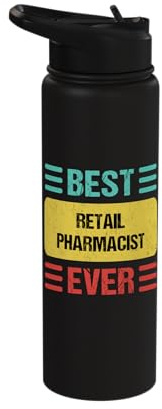 Retail Pharmacist Stainless Steel Insulated Water Bottle