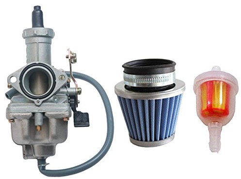 OxoxO compatibile con carburatore PZ27 con filtro dell'aria da 39 mm, filtro carburante compatibile con 4 tempi CG 125cc 150cc 200cc 250cc 300cc ATV Go Kart Dirt Bike Quad Carb sunl cinese