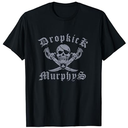 Dropkick Murphys - Official Merchandise - Jolly Roger T-Shirt