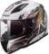 LS2, Casque Moto Intégral RAPID BOHO Gloss White Black Pink, XL