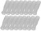 Mini Skater 16Pcs Silicone Straws Tips Food Grade Reusable Anti-Scald/Cold Straws Cover Fit for 1/4 Inch Wide(6mm Out diameter) Stainless Steel Straws (White)