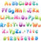 Tenare Bunte Pinnwand-Buchstaben, 12,7 cm, Ausschnitte für Pinnwand, Wordwand, Klassenzimmer, Dekoration, Alphabet, Zahlen, Satzzeichen, Combo für Kreidetafel, 134 Stück