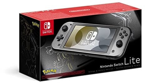 NINTENDO Switch Lite Dialga & Palkia Edition Console de Jeux Portables 14 cm (5.5) 32 Go Écran Tactile WiFi Gris