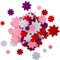 Jtnohx 120 Stück Blumen Aufkleber, Selbstklebende Blumenformen, Filz Bastelaufkleber zum Aufkleben für Schultüte Basteln Scrapbooking Zubehör