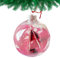 Gestrickte Weihnachtskugel-Ornament, Stricken und Häkeln, dekorative Kugel Ornament mit Aufhängeband | Innen- und Außenbereich, Weihnachtskugel-Anhänger für Wohnzimmer, Schlafzimmer, Garten