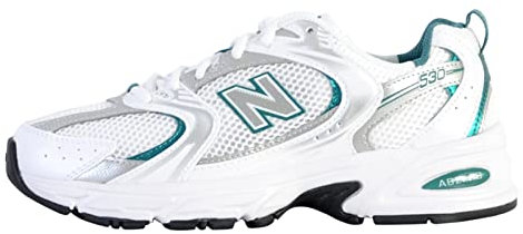New Balance Homme 530 Sneaker, Blanc, 37 EU