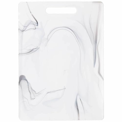 Marble Effect Chopping Board Double Sided Kitchen Worktop Saver Cutting Board