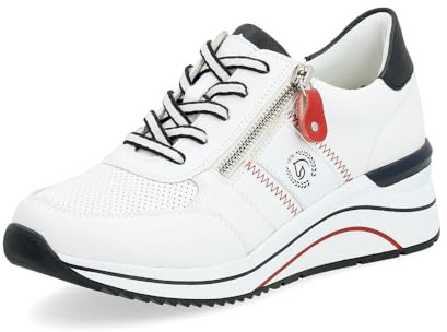 Remonte Damen Low-Top Sneaker D0T04, Frauen Halbschuhe,lose Einlage