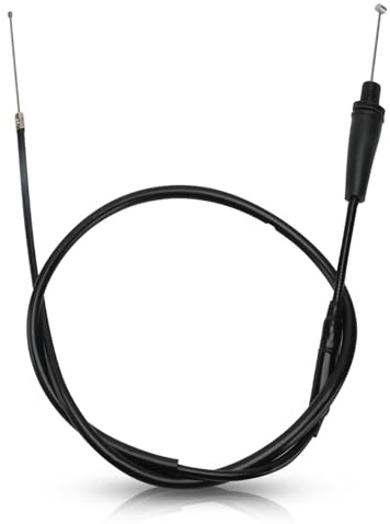 nibbi 46 Go Kart Throttle Cable Universal 46 inch Motorcycle Cable Stainless Steel for Minibike TaoTao Kymco SYM GY6 Scooter 125 150 Moped (Black)