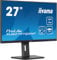 iiyama XUB2797QSNP-B1 27 inch IPS USB-C Dock Display 96W Charging, 1ms, 2560x1440, RJ45/HDMI/DP, 1 x DP-OUT(MST), 4 x USB Hub, KVM, Height Adjustable Stand, 5 Yr Warranty
