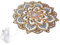 OSALADI Nachtlicht Wandleuchte Für Zu Hause Wanddekoration Licht Kabellose Leuchten Für Die Wand Blumen-wanddekoration Mandala-wandleuchte Kabellose Wandleuchte Blumenlampe Led-dekor Acryl