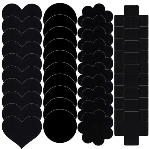 40 PCS Patchs de Mamelon Invisibles Jetables pour Femmes, Patchs de Mamelon Autocollants en Forme de Coeur Rond Fleur Croix Patchs de Mamelon Invisibles Patchs de Sein Jetables pour Femmes